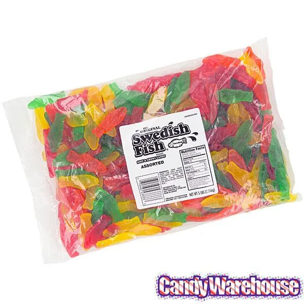 Swedish Fish Candy - Assorted: 5LB Bag