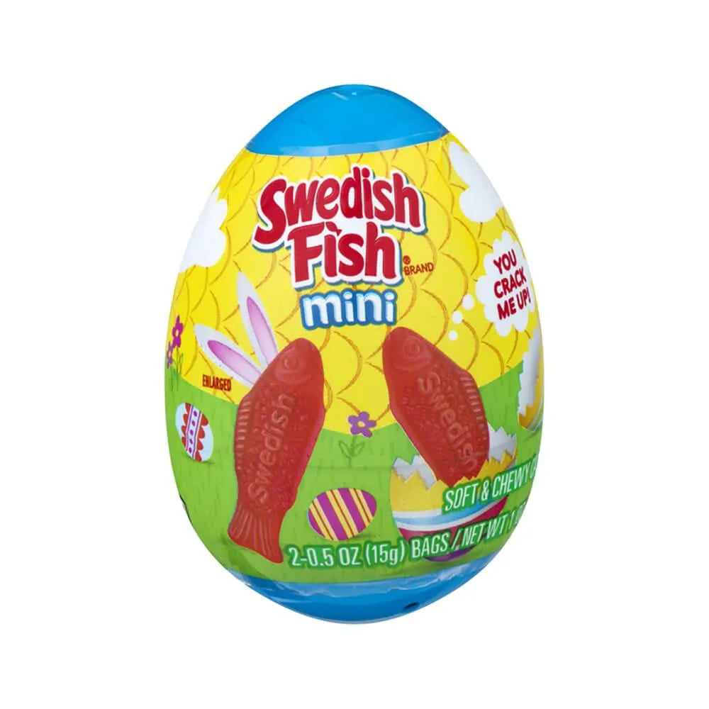 Swedish Fish Minis 1-Ounce Plastic Easter Eggs: 12-Piece Box