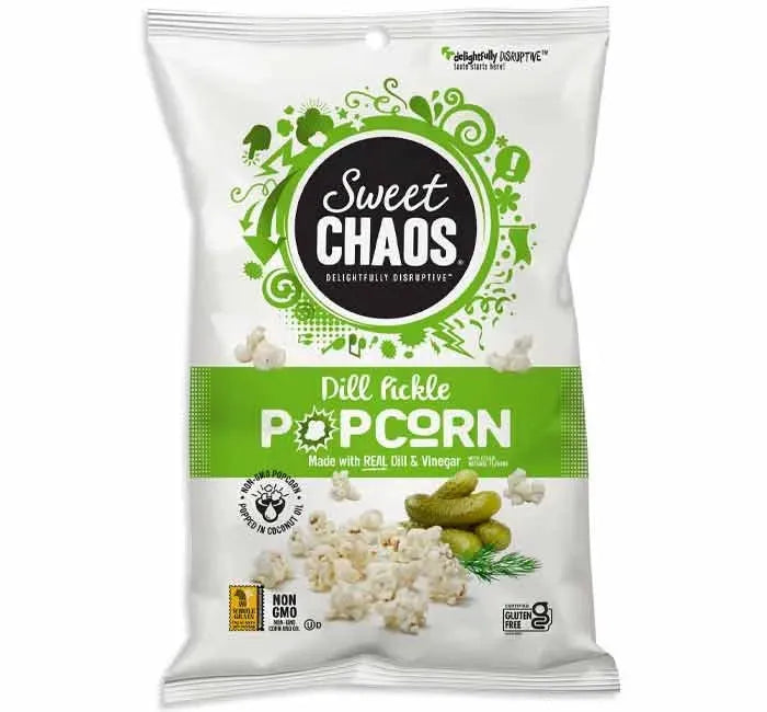 Sweet Chaos Dill Pickle Popcorn: 8-Piece Case