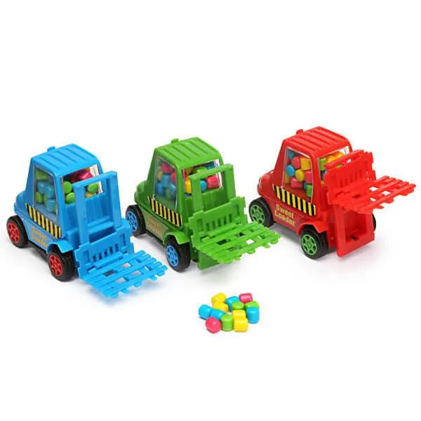 Sweet Loader Candy Filled Forklift Trucks: 12-Piece Box