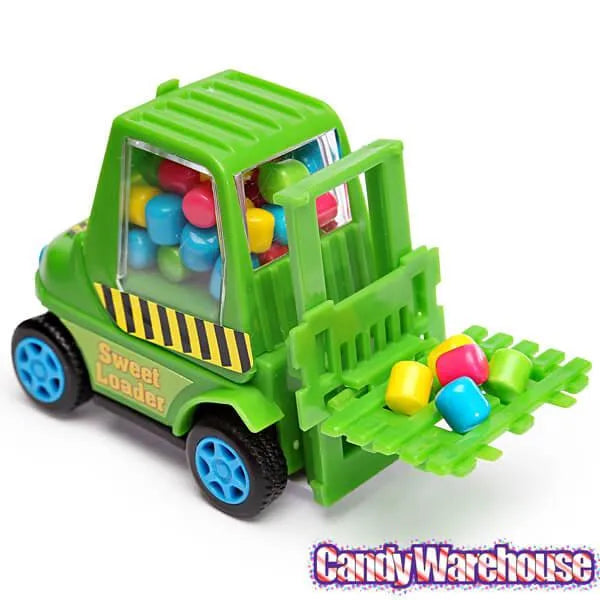 Sweet Loader Candy Filled Forklift Trucks: 12-Piece Box