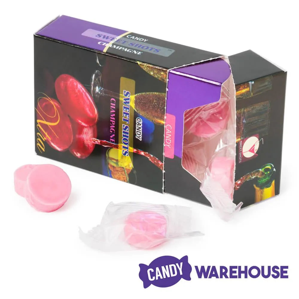 Sweet Shots Champagne Hard Candy - 7-Piece Box