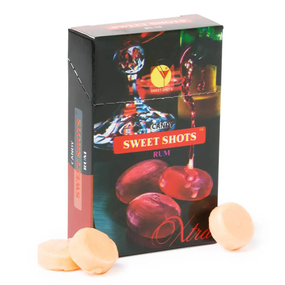 Sweet Shots Rum Hard Candy - 7-Piece Box