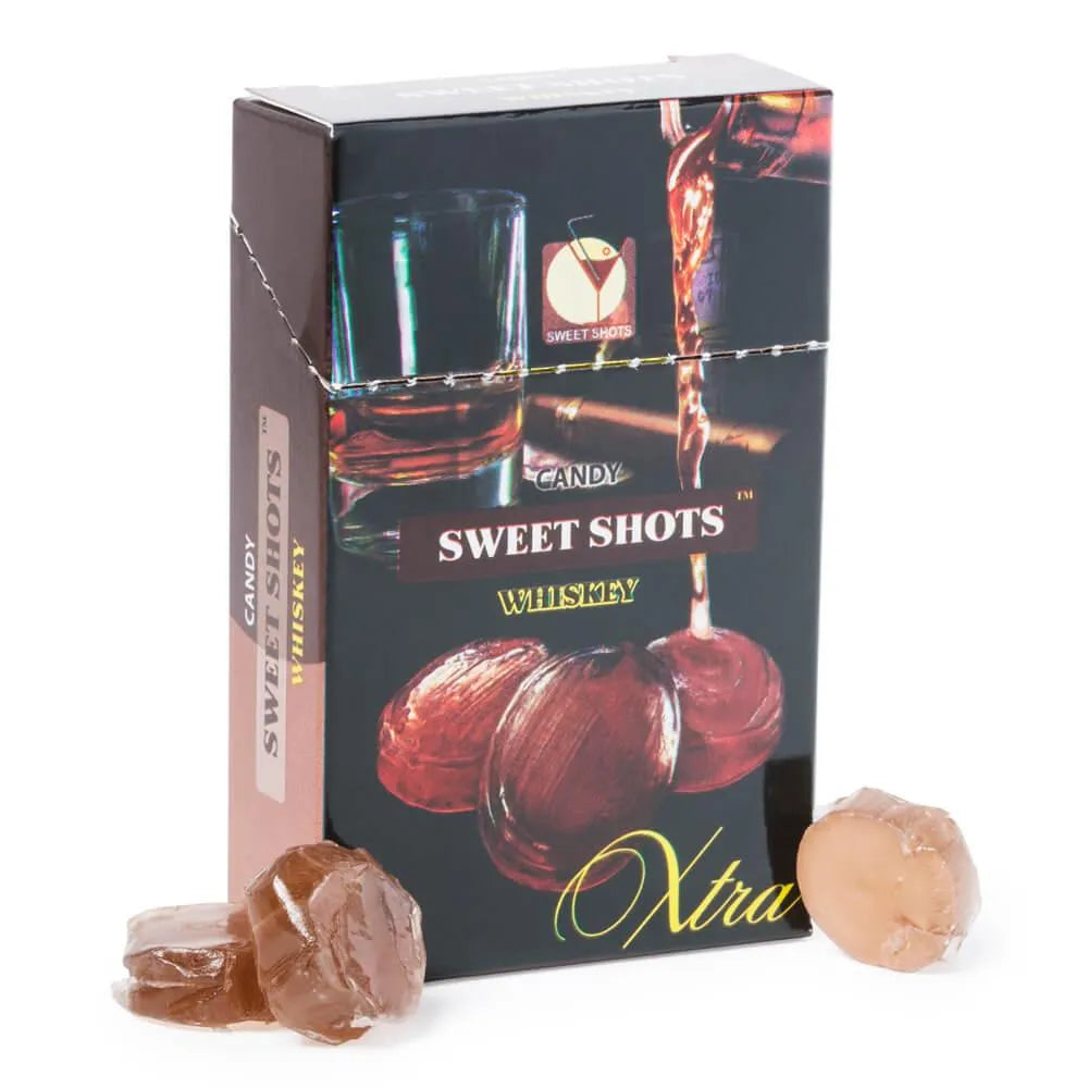 Sweet Shots Whiskey Hard Candy 7-Piece Box