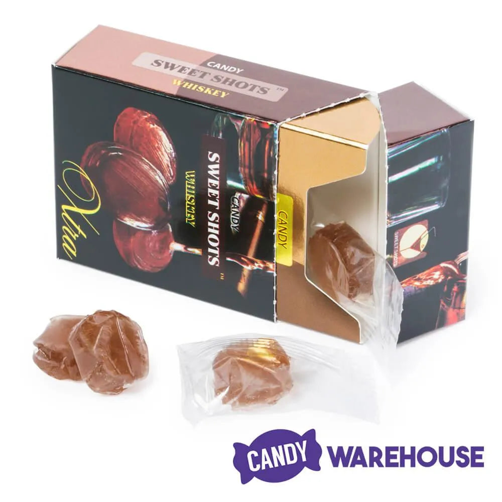 Sweet Shots Whiskey Hard Candy 7-Piece Box