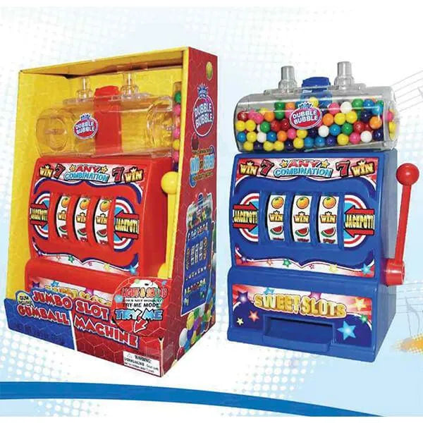 Sweet Slots Jumbo Gumball Machine with Dubble Bubble Gumballs