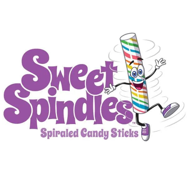 Sweet Spindles Mini Hard Candy Sticks - Assorted: 50-Piece Jar