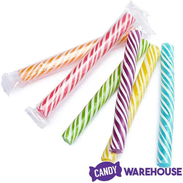 Sweet Spindles Mini Hard Candy Sticks - Assorted: 50-Piece Jar