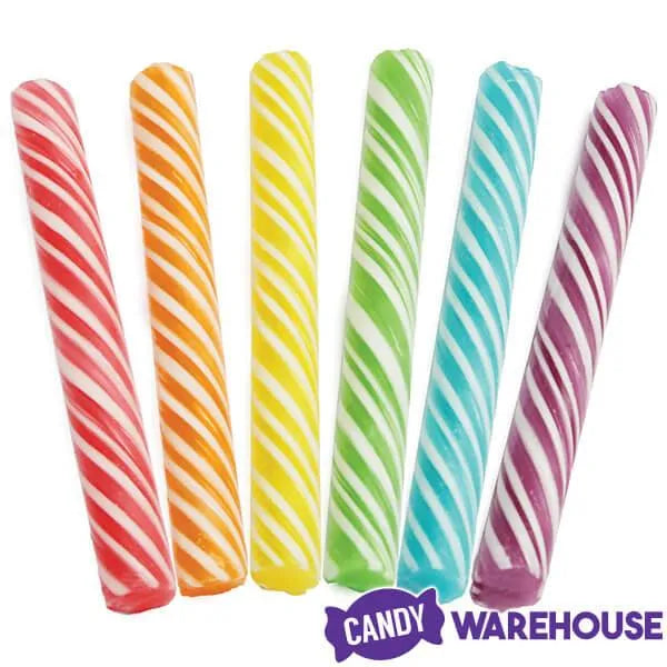 Sweet Spindles Mini Hard Candy Sticks - Assorted: 50-Piece Jar