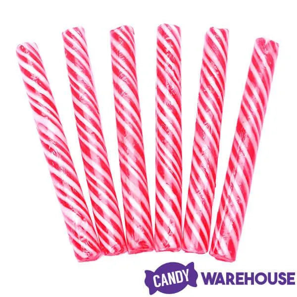 Sweet Spindles Mini Hard Candy Sticks - Cherry: 50-Piece Jar