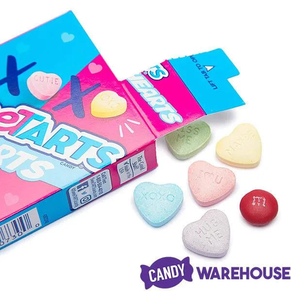 SweeTarts Candy Hearts 1.5-Ounce Packs: 27-Piece Box