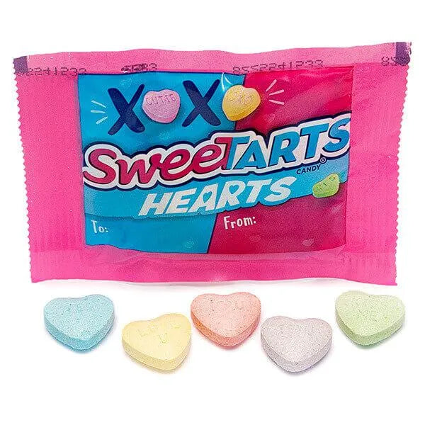 SweeTarts Candy Hearts Snack Packs: 44-Piece Bag