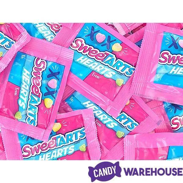 SweeTarts Candy Hearts Snack Packs: 44-Piece Bag