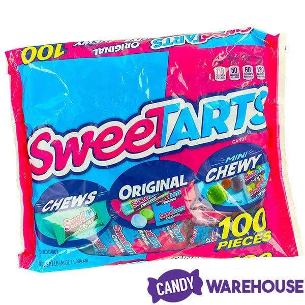 SweeTarts Candy Packs Assortment: 100-Piece Bag