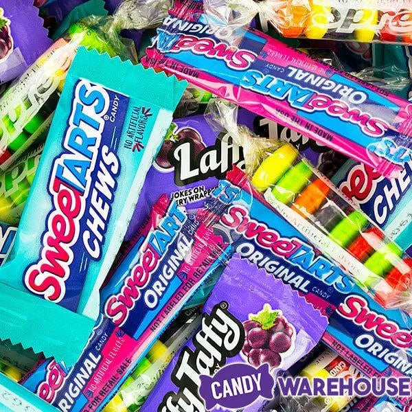 SweeTarts Chews - Spree - Laffy Taffy - SweeTarts Candy Assortment: 185-Piece Bag