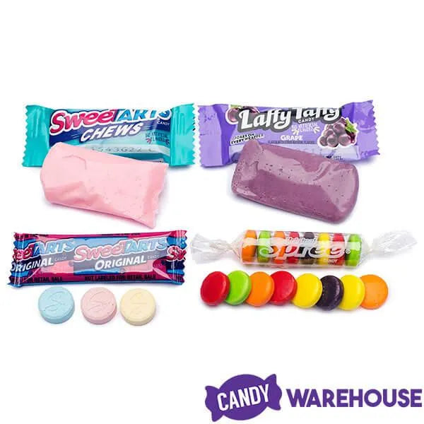 SweeTarts Chews - Spree - Laffy Taffy - SweeTarts Candy Assortment: 185-Piece Bag