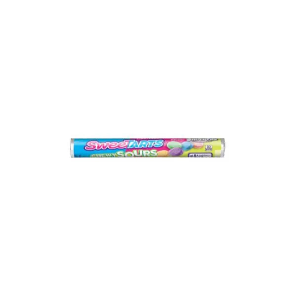 SweeTarts Chewy Sours Candy Rolls: 24-Piece Box