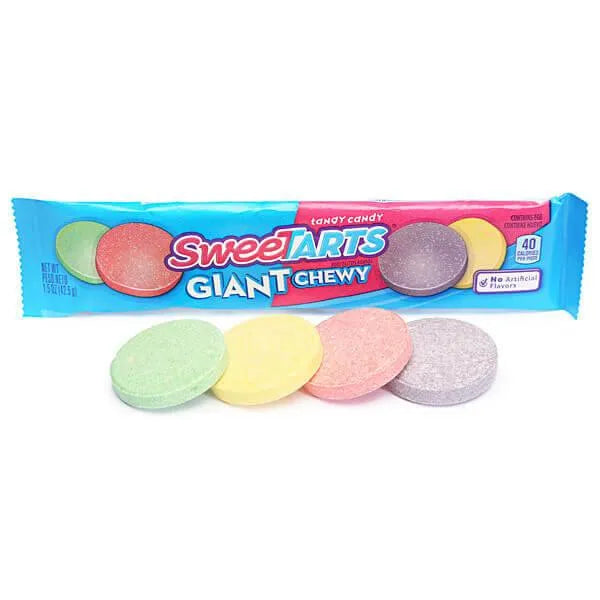 SweeTarts Giant Chewy Candy 4-Packs: 36-Piece Box