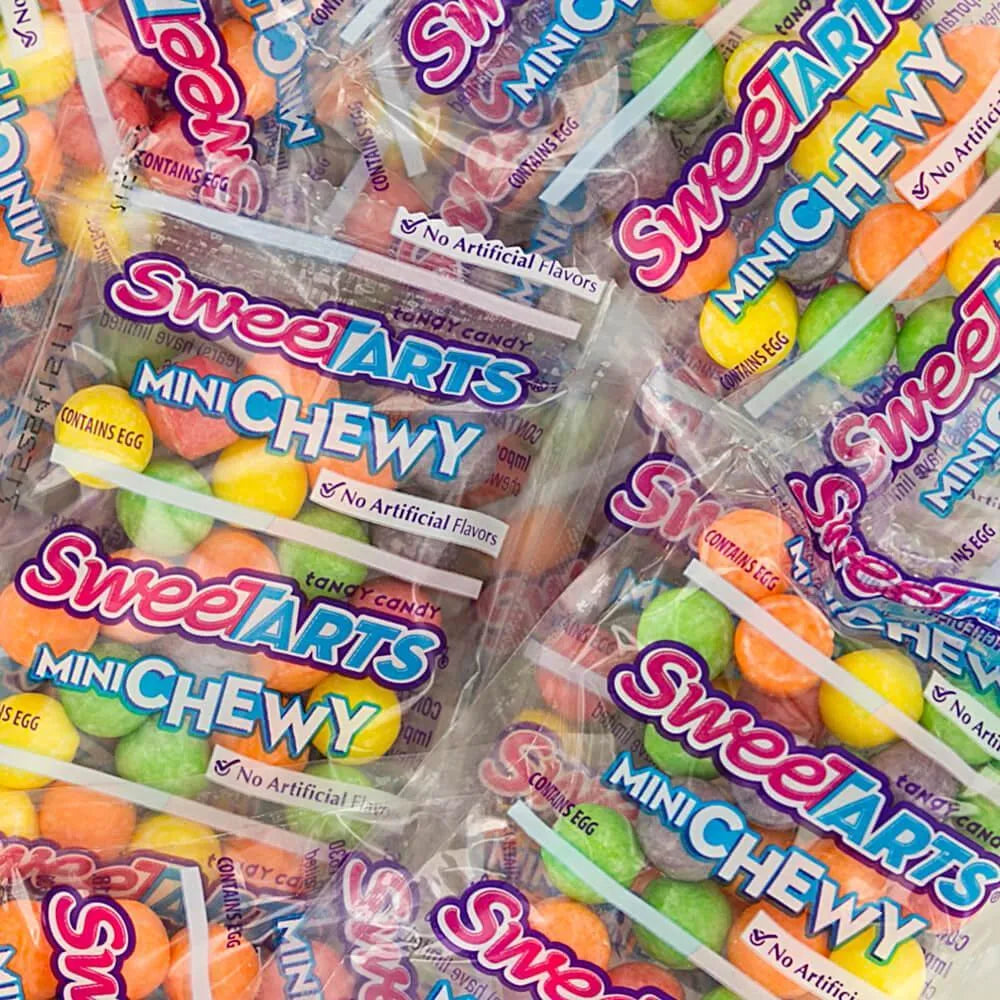 SweeTarts Mini Chewy Candy Snack Packs: 5LB Bag