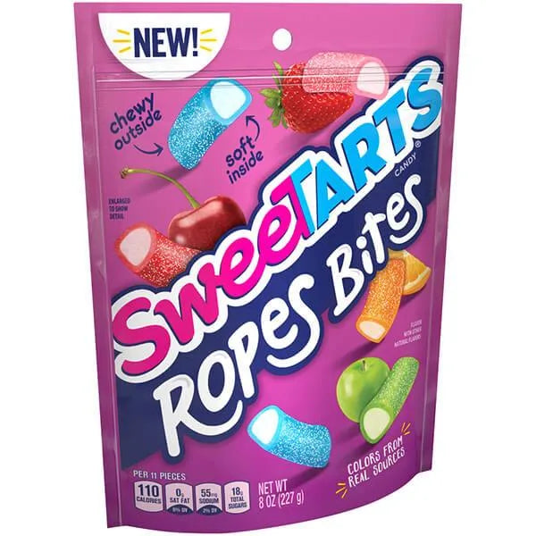 SweeTarts Ropes Bites Candy: 8-Ounce Bag