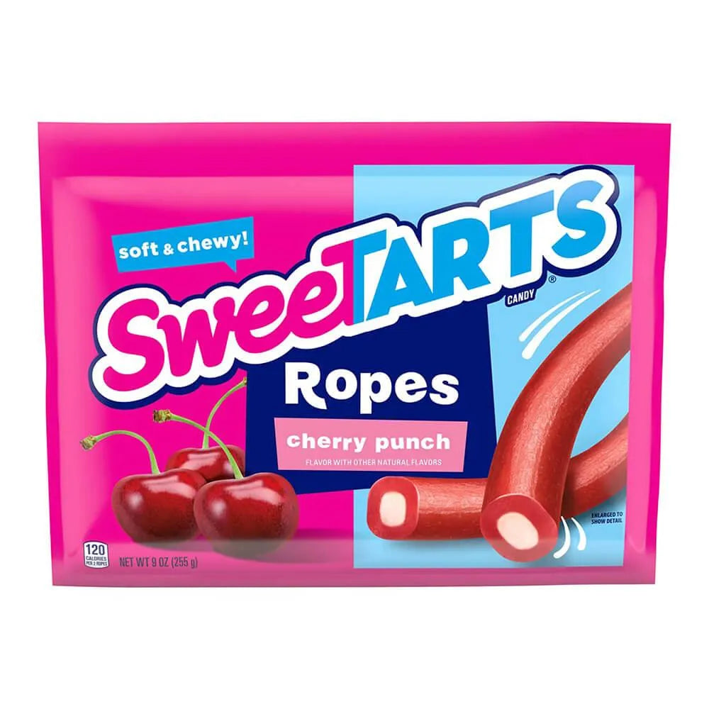 SweeTarts Ropes Candy - Cherry Punch: 12-Piece Case