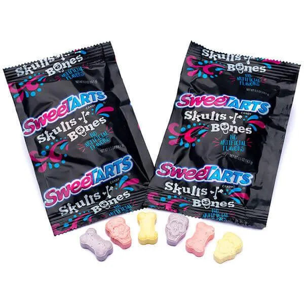 SweeTarts Skulls and Bones Candy Packs: 24-Piece Bag