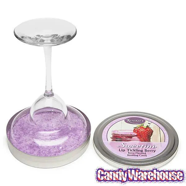 Sweetini Cocktail Rim Sugar - Berry: 4-Ounce Tin