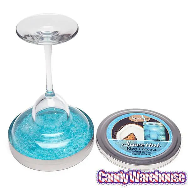 Sweetini Cocktail Rim Sugar - Coconut: 4-Ounce Tin