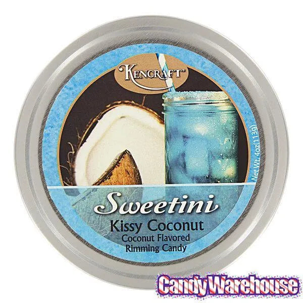 Sweetini Cocktail Rim Sugar - Coconut: 4-Ounce Tin