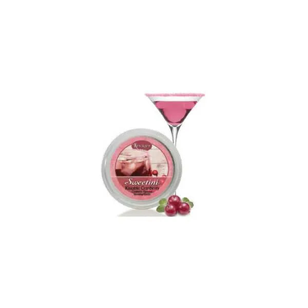 Sweetini Cocktail Rim Sugar - Cranberry: 4-Ounce Tin