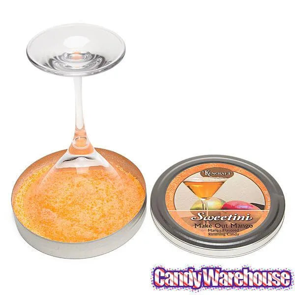 Sweetini Cocktail Rim Sugar - Mango: 4-Ounce Tin