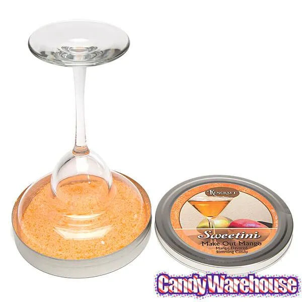 Sweetini Cocktail Rim Sugar - Mango: 4-Ounce Tin