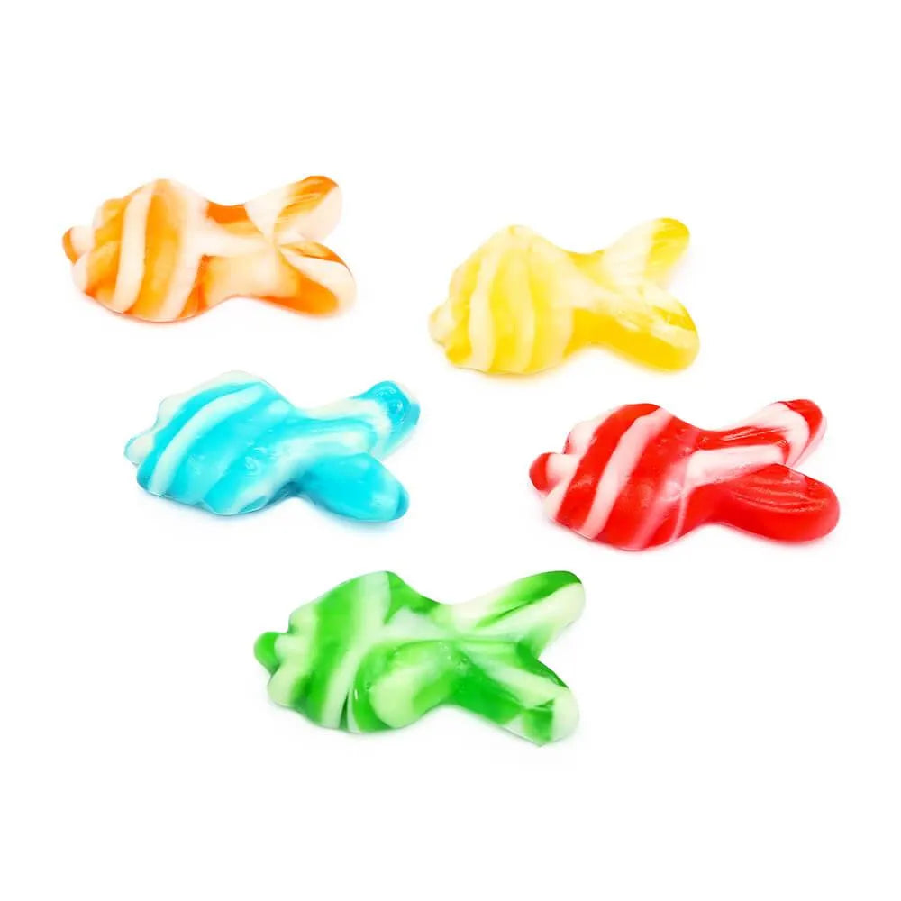 Swirly Gummy Fish Candy: 2KG Bag