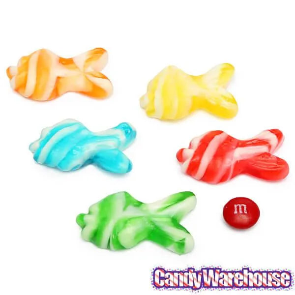 Swirly Gummy Fish Candy: 2KG Bag