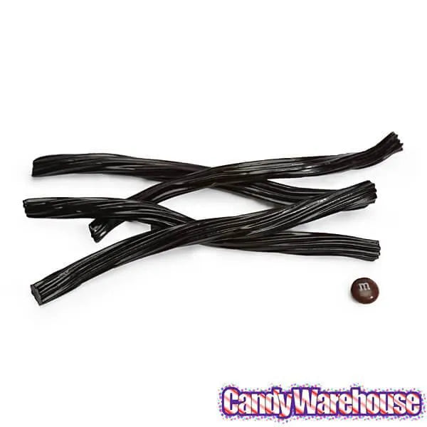 Switzer's Chewy Licorice Twists - Black: 8-Ounce Bag