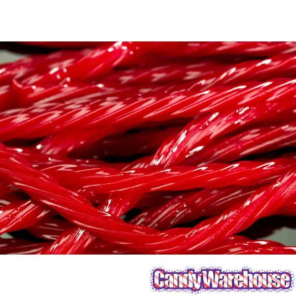 Switzer's Chewy Licorice Twists - Cherry: 8-Ounce Bag