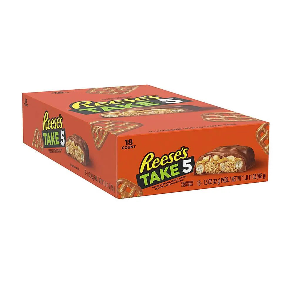 Take5 Candy Bars: 18-Piece Box