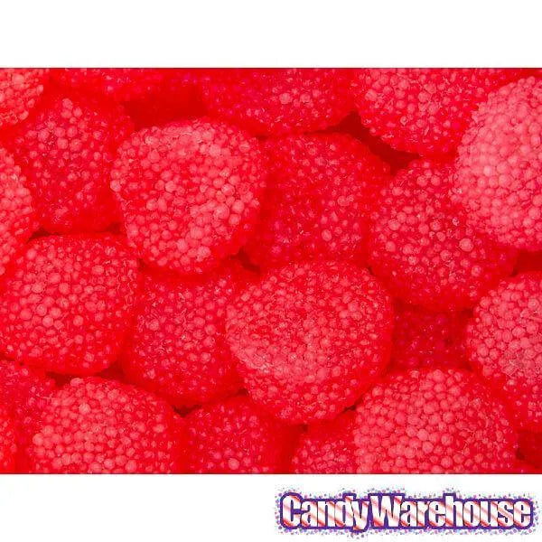 Tangy Zangy Soft N' Chewy Sour Raspberries: 5LB Bag