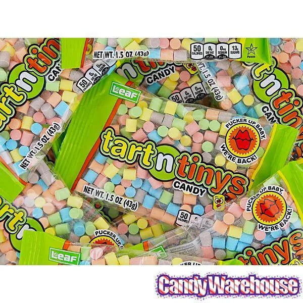 Tart n Tinys Candy 1.5-Ounce Packs: 24-Piece Box