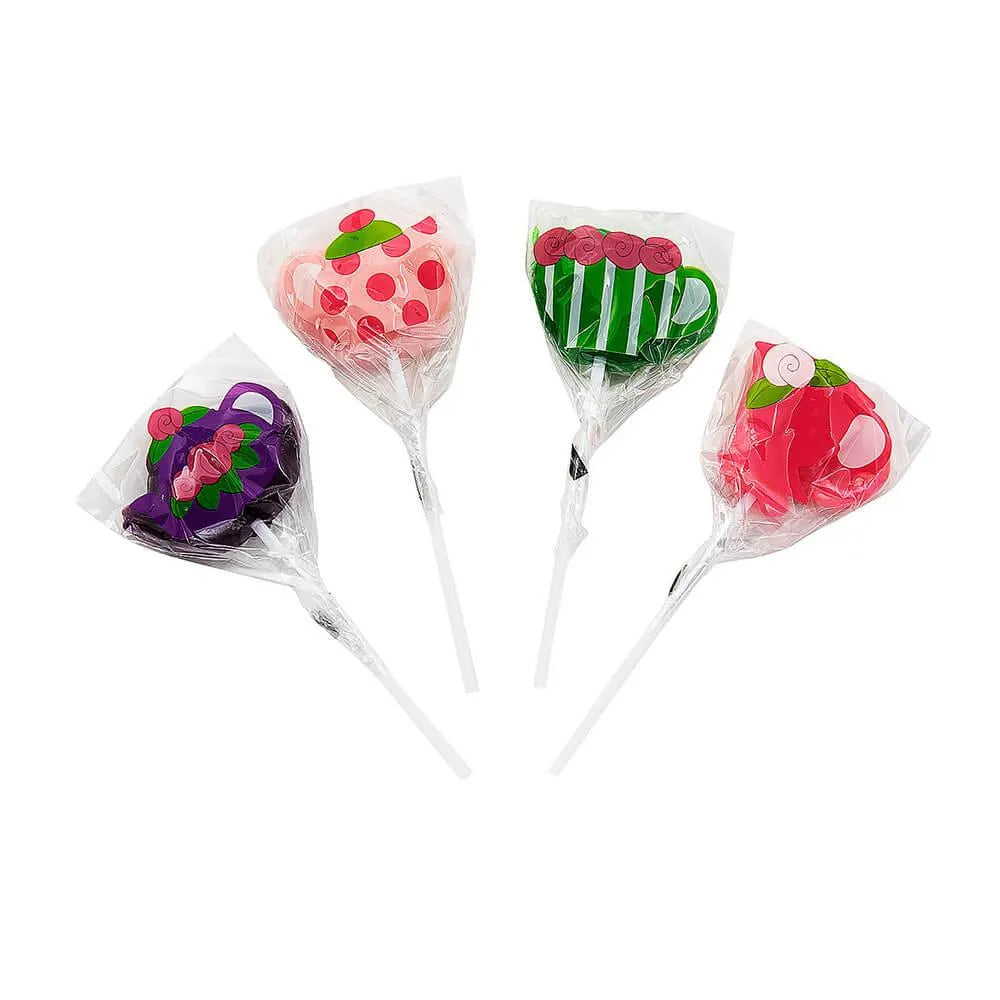 Tea Party Lollipops: 12-Piece Box