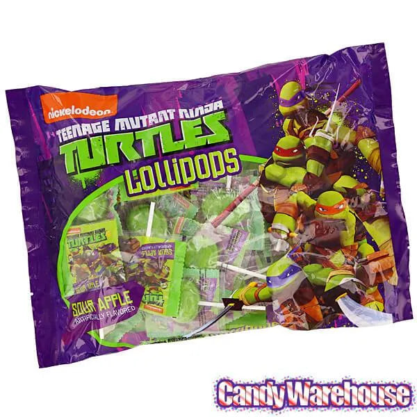 Teenage Mutant Ninja Turtles Lollipops: 25-Piece Bag