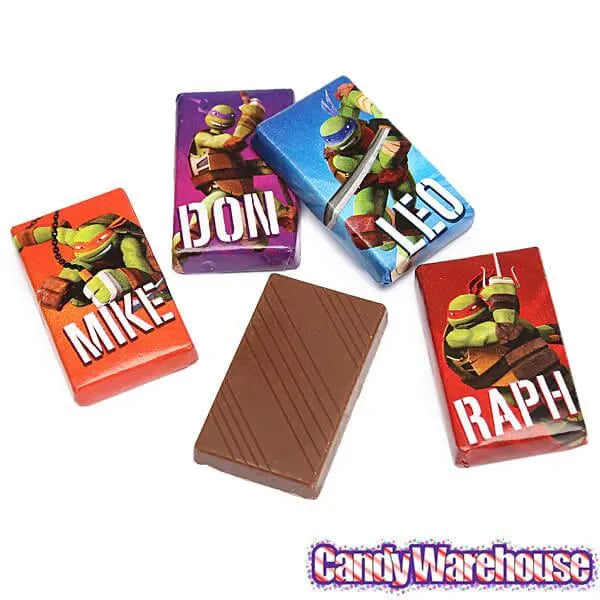 Teenage Mutant Ninja Turtles Mini Milk Chocolate Bars: 15-Piece Bag