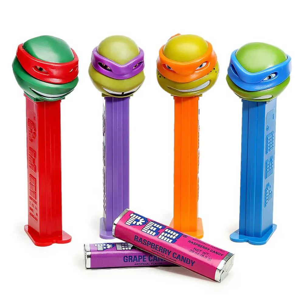 Teenage Mutant Ninja Turtles PEZ Candy Packs: 12-Piece Display