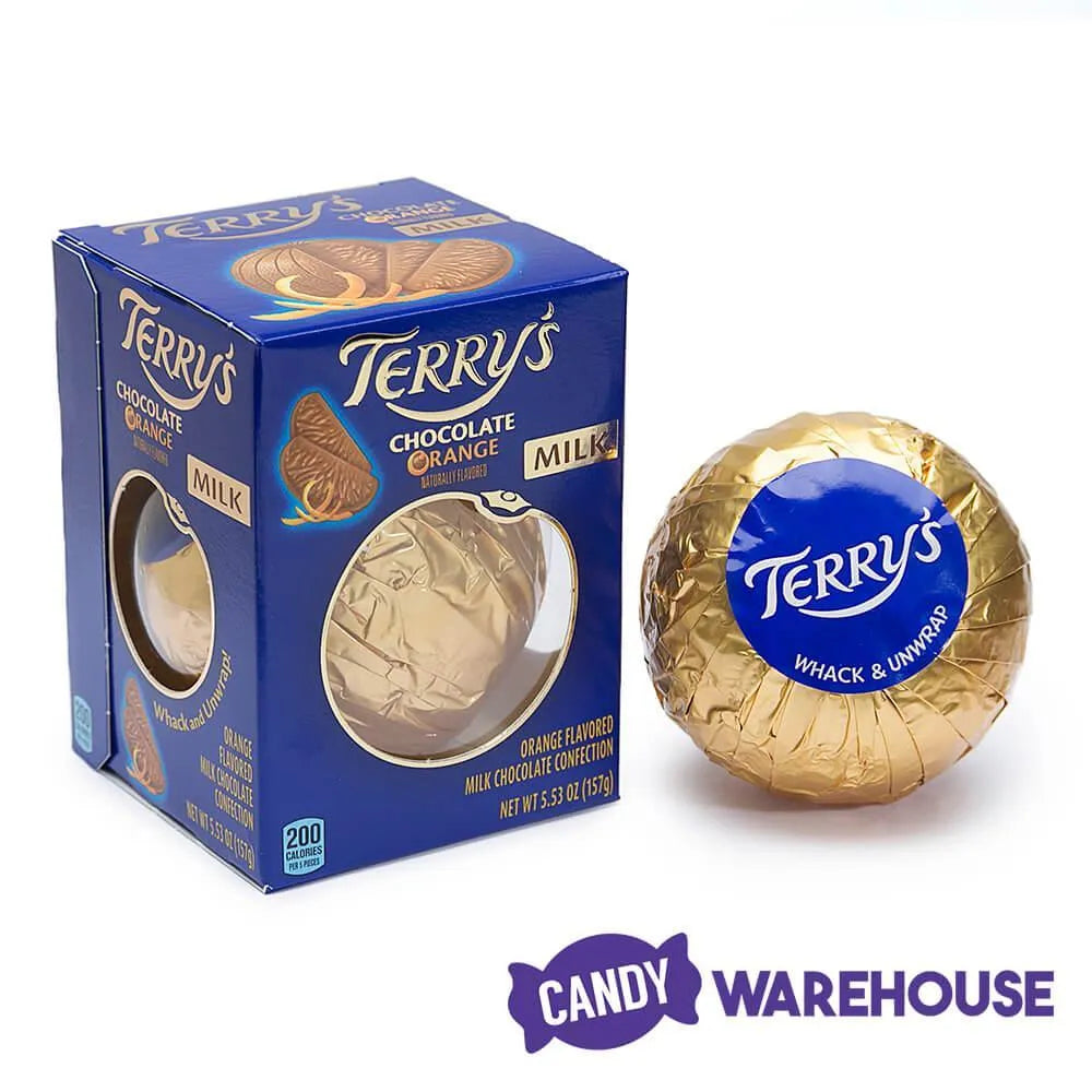 Terry&#39;s Milk Chocolate Orange Ball Gift Box: 12-Piece Case