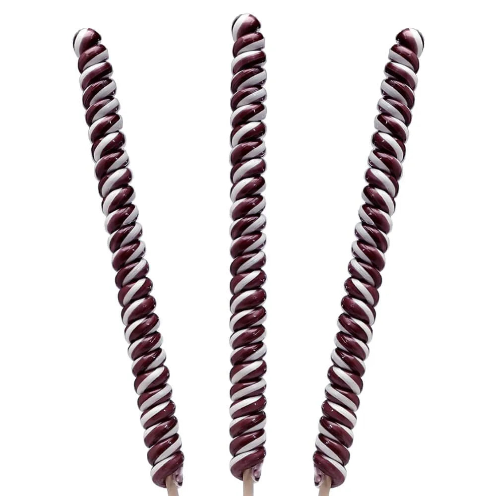 Tesla's Tremendously Tall 3-Ounce Twist Pops - Black Cherry: 12-Piece Box