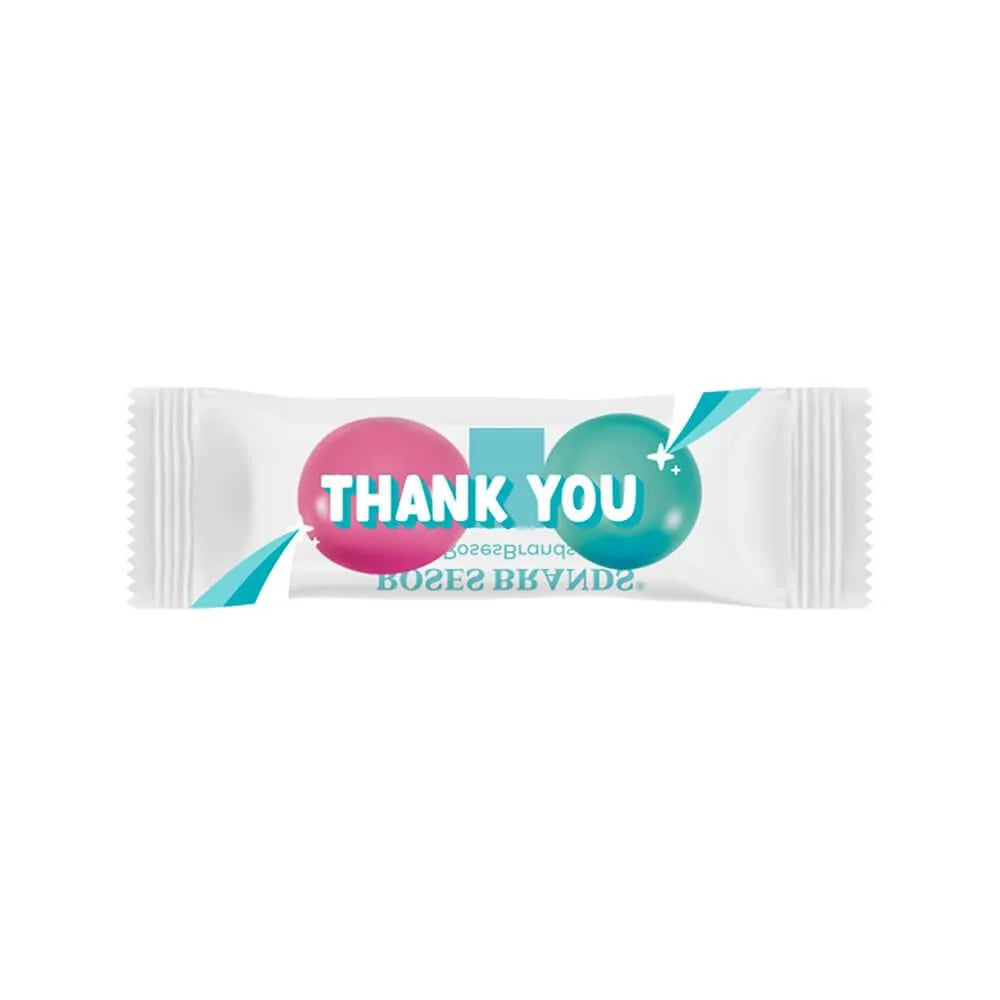 Thank You Chocolate Mints Packets - Assorted: 1000-Piece Case