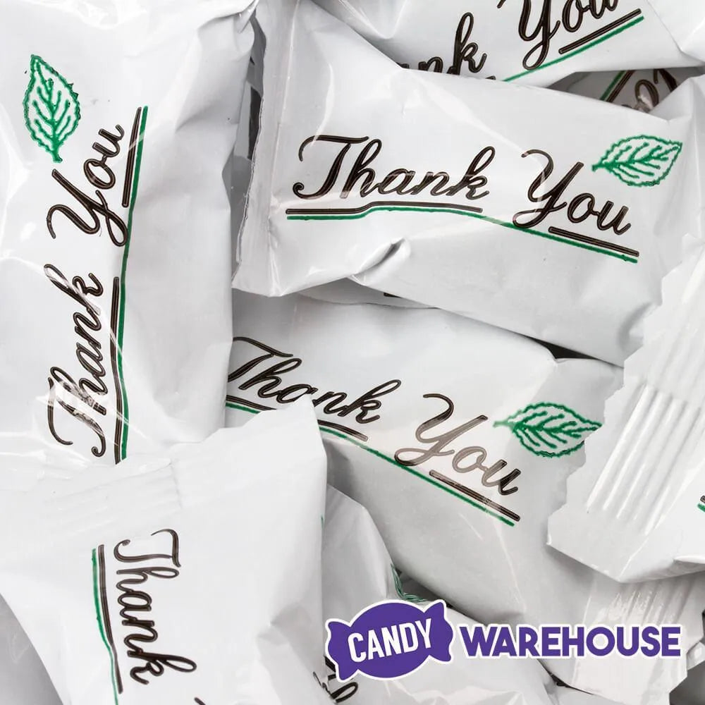 Thank You Wrapped Butter Mint Creams: 200-Piece Bag