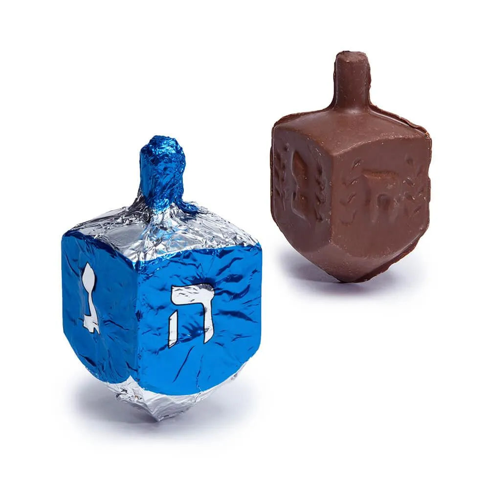 Thompson Foiled 3.5-Ounce Milk Chocolate Dreidel