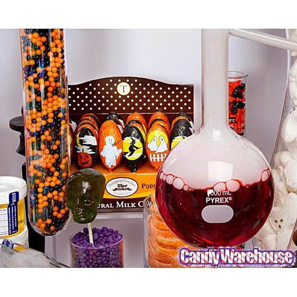 Thompson Foiled Milk Chocolate Halloween Pops: 48-Piece Display