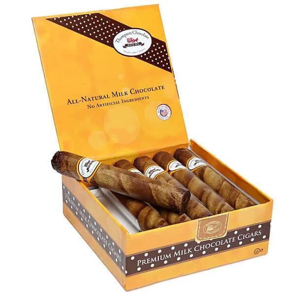 Thompson Milk Chocolate Cigars - Everyday: 12-Piece Box